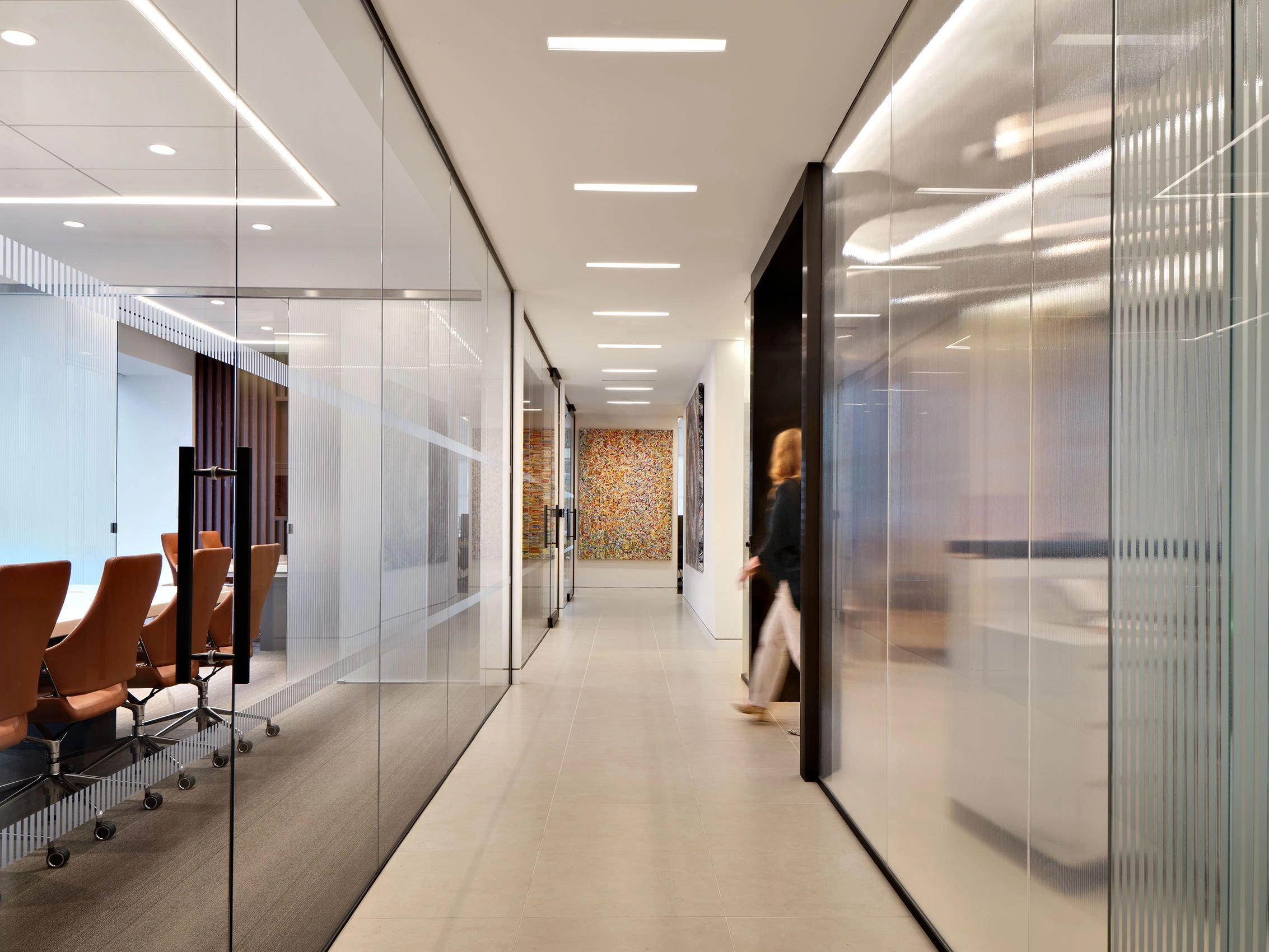 Modern office building